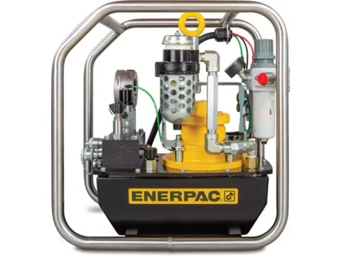ZA4208TX-QR0P, İki Hızlı, Havalı Hidrolik Tork Anahtarı Pompası, 6,8 litre yağ haznesi kapasitesi, Enerpac Hidrolik Tork Anahtarları ile kullanım için. — görsel 3