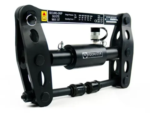 SG13TESTD, 14.6 ton, Hydraulic Secure-Grip Flange Spreader Set, 4.53 in Maximum Spread — görsel 2