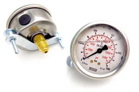 Wika 1000 Bar Manometre [ 1/4" NPT - ø63mm - Class 1.6 ] — görsel 2