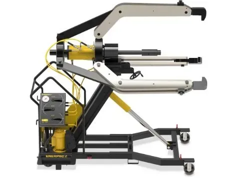 LGH3100B, 100 Ton, 3 Çeneli, Hidrolik Kilitli Çekme Seti, Arabası ve Elektrikli Pompasıyla Birlikte, 115 — görsel 4
