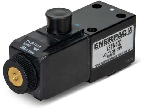 VSS1410D, Solenoid Poppet Valf, 4 yollu, 2 konumlu, Normalde Açık, 24 VDC — görsel 2